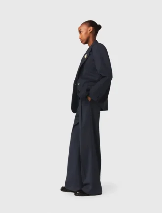 pinstripe suit jacket 2 330x434 - Pinstripe suit jacket