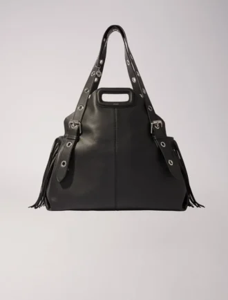 Plain leather Miss M XL bag