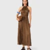 Pleated maxi dress Pleated maxi dress