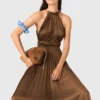 Pleated maxi dress Pleated maxi dress