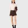 Pleated skort Pleated skort