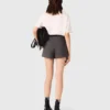 Pleated skort