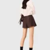 Pleated skort Pleated skort