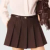 Pleated skort Pleated skort