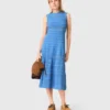 Pointelle knit maxi dress Pointelle knit maxi dress