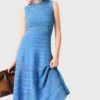 Pointelle knit maxi dress Pointelle knit maxi dress