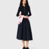 Polo collar ribbed sweater Polo collar ribbed sweater