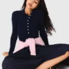 Polo collar ribbed sweater Polo collar ribbed sweater