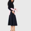 Polo collar ribbed sweater Polo collar ribbed sweater