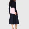 Polo collar ribbed sweater Polo collar ribbed sweater
