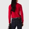 Polo collar sweater with embroidery Polo collar sweater with embroidery