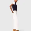 Polo knit cardigan
