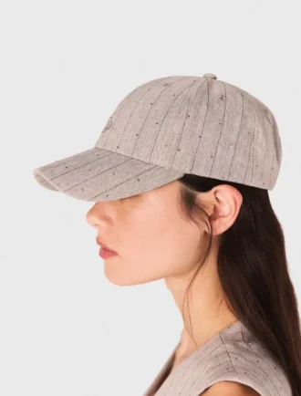 Printed cotton hat