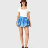 Printed ruffled skirt Printed ruffled skirt