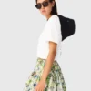Printed ruffled skirt Printed ruffled skirt