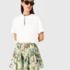 Printed ruffled skirt Printed ruffled skirt