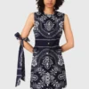 Mini bandana print dress Mini bandana print dress