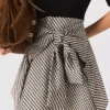 Printed two-tone dress Printed two-tone dress