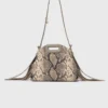 Python-embossed Miss M mini bag Python-embossed Miss M mini bag