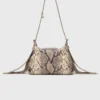 Python-embossed Miss M mini bag Python-embossed Miss M mini bag