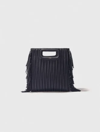 Quilted leather M bag