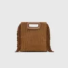 Quilted suede M bag Quilted suede M bag