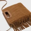 Quilted suede M bag Quilted suede M bag