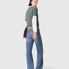 Removable beaded collar sweater Removable beaded collar sweater