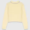 Removable jewel collar sweater Removable jewel collar sweater