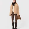 Reversible coat with hood Reversible coat with hood