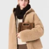 Reversible coat with hood Reversible coat with hood