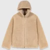 Reversible coat with hood Reversible coat with hood