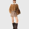 Reversible shearling coat Reversible shearling coat