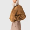 Reversible shearling coat Reversible shearling coat