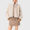 Reversible shearling coat Reversible shearling coat