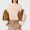 Reversible shearling coat Reversible shearling coat