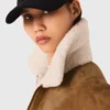 Reversible shearling coat Reversible shearling coat