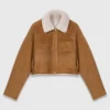 Reversible shearling coat Reversible shearling coat