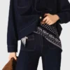 Reversible wool and cashmere scarf Reversible wool and cashmere scarf