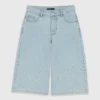 Rhinestone Bermuda shorts Rhinestone Bermuda shorts