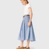 Rhinestone cotton maxi skirt Rhinestone cotton maxi skirt
