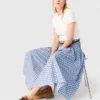 Rhinestone cotton maxi skirt Rhinestone cotton maxi skirt