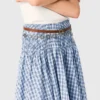 Rhinestone cotton maxi skirt Rhinestone cotton maxi skirt