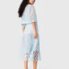 Rhinestone crochet cardigan