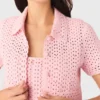 Rhinestone crochet cardigan Rhinestone crochet cardigan