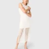 Rhinestone crochet maxi dress Rhinestone crochet maxi dress