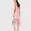 Rhinestone crochet midi dress Rhinestone crochet midi dress