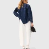 Rhinestone denim shirt Rhinestone denim shirt