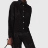 Rhinestone denim shirt Rhinestone denim shirt