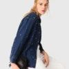 Rhinestone denim shirt Rhinestone denim shirt